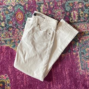 Gap Girlfriend White Jeans Size 8